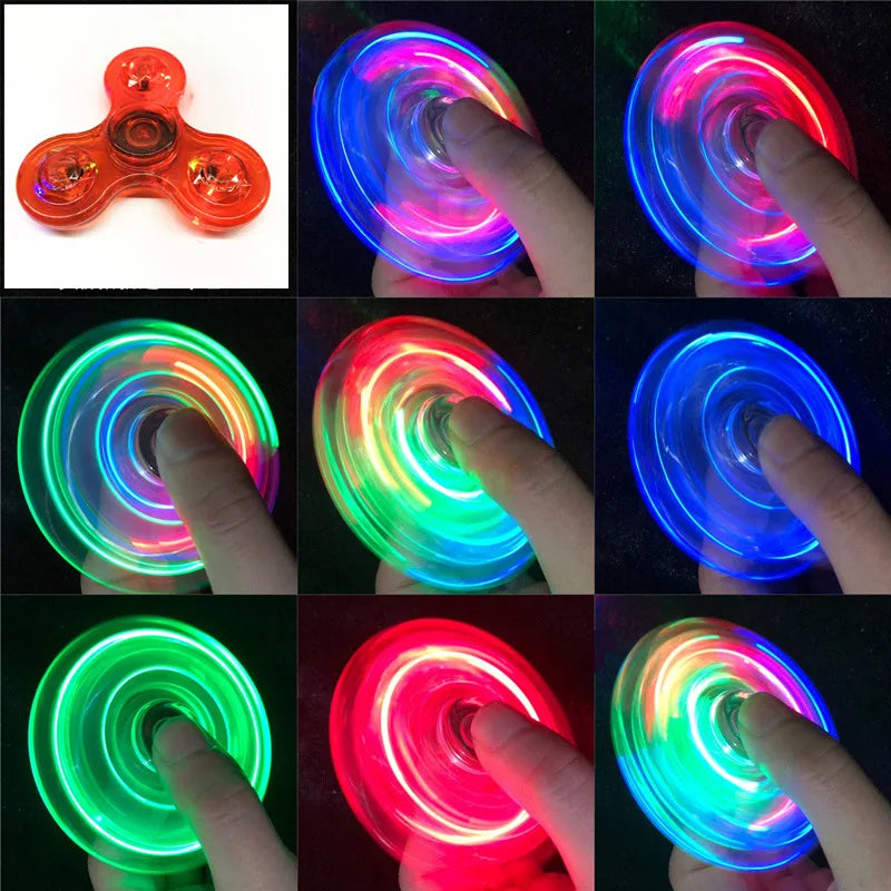 Fidget Spinner - LED Light (VIDEO)