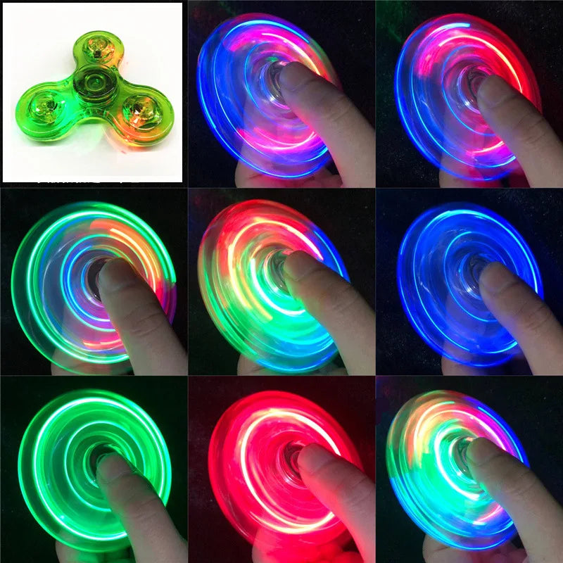 Fidget Spinner - LED Light (VIDEO)