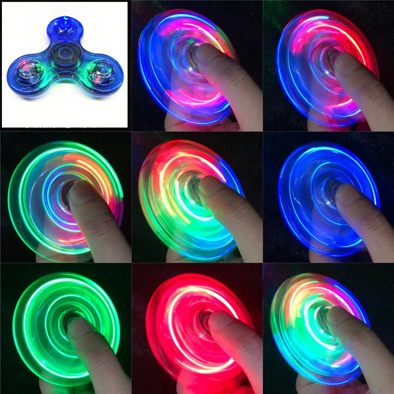 Fidget Spinner - LED Light (VIDEO)