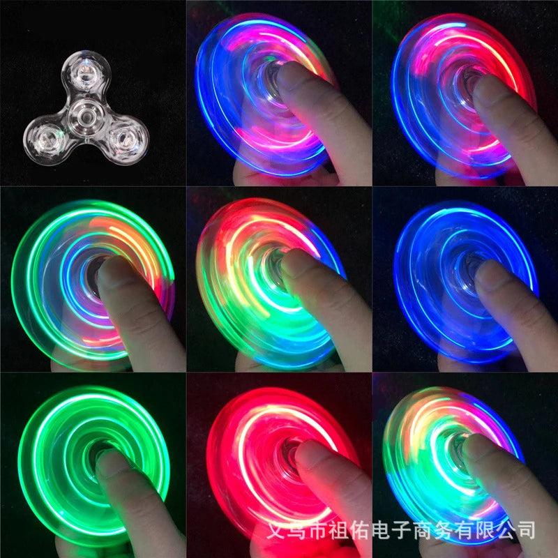 Fidget Spinner - LED Light (VIDEO)
