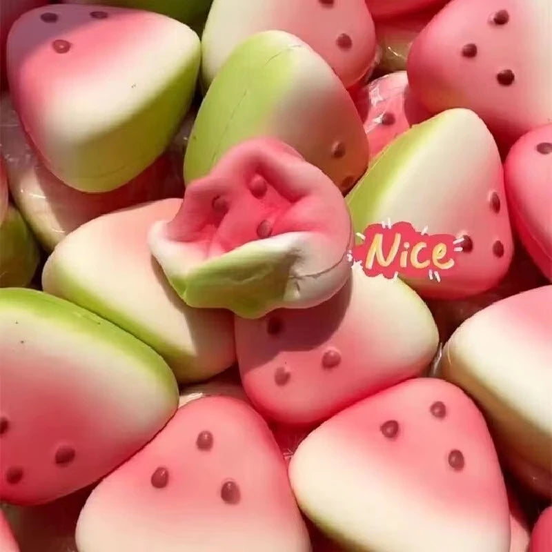 Squeeze squishy vattenmelon Stressboll - Vattenmelon Fidget Toy
