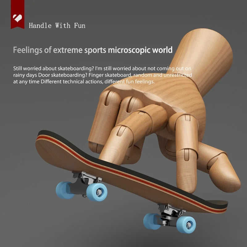 Fidget Finger Mini Skateboard