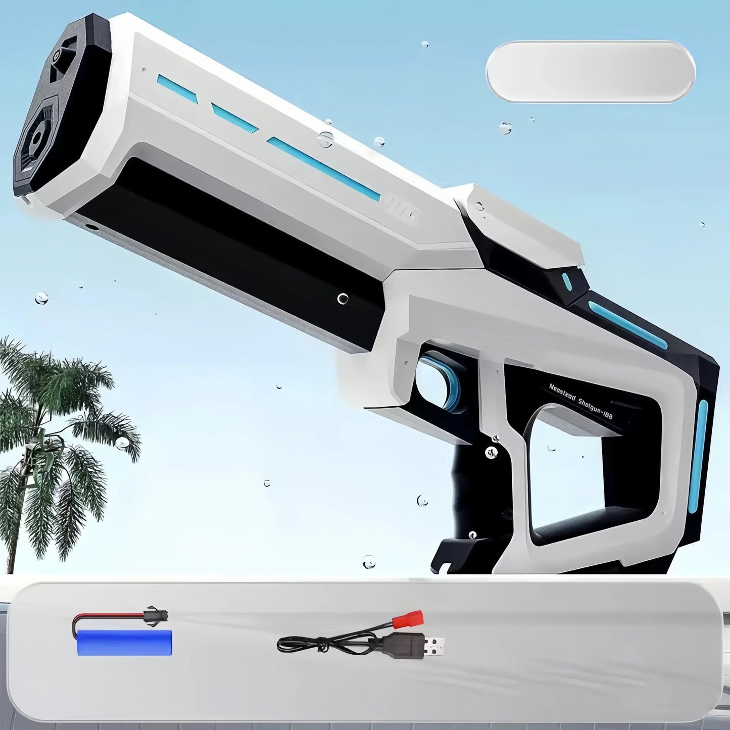 Laddningsbar Elektrisk Vattenpistol (VIDEO)
