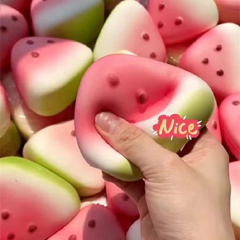 Squeeze squishy vattenmelon Stressboll - Vattenmelon Fidget Toy