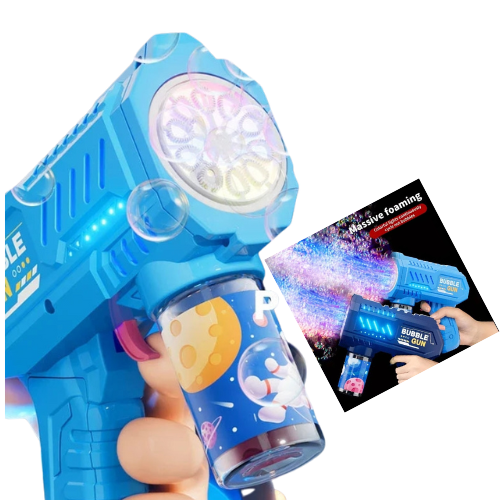 Automatisk Bubbelpistol- Bubbelmaskin - Bubbelglädje (VIDEO)