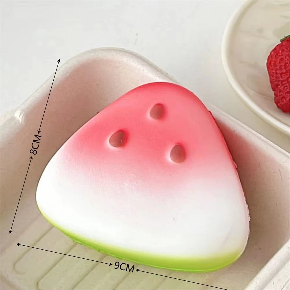 Squeeze squishy vattenmelon Stressboll - Vattenmelon Fidget Toy
