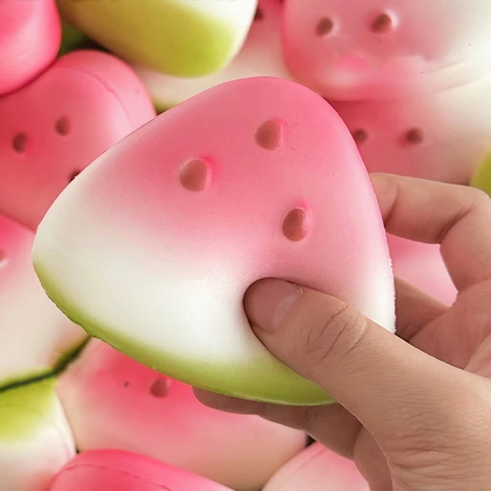 Squeeze squishy vattenmelon Stressboll - Vattenmelon Fidget Toy