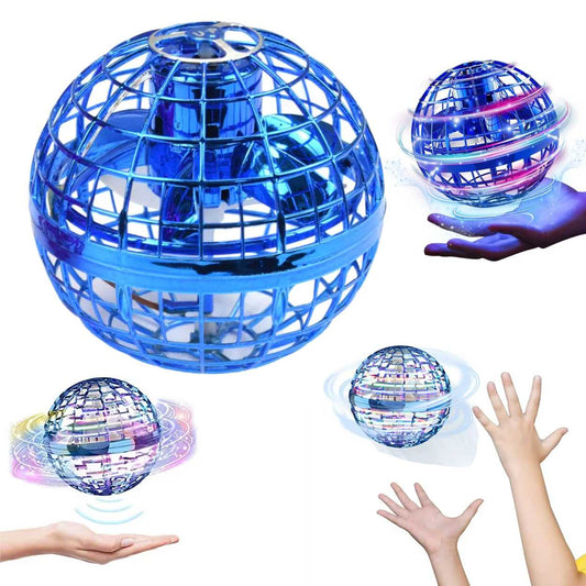 Svävande Boll UFO – Flying Orb Spinner Boomerang - LED Ljus (VIDEO)