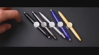 Fidget Spinner Gyro Penna - LED – Multifunktion-(VIDEO)